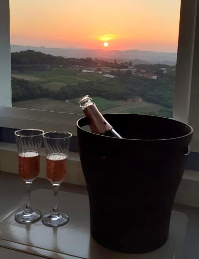 Apartamento Aconchegante Com Vista Para O Vale Dos Vinhedos Bento Gonçalves Exteriér fotografie
